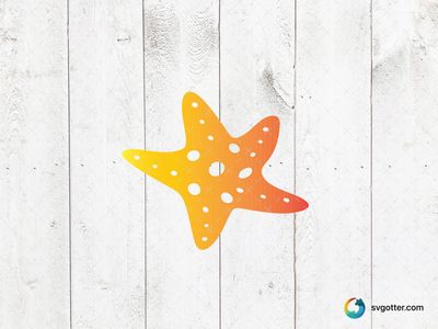 Colorful Starfish Illustration, Best for ocean lovers, best on wall art, best to be applied with sublimation