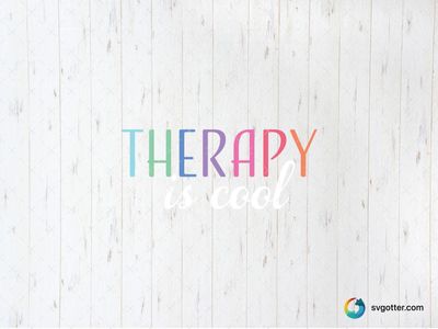 Colorful Therapy Awareness, Best for mental health advocates, best on t-shirt, best to be applied with sublimation
