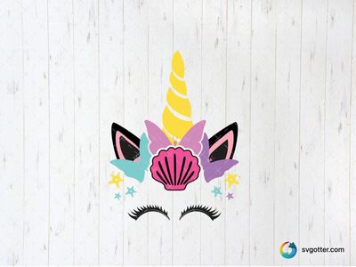 Colorful Unicorn Fantasy, Best for fantasy lovers, best on t-shirt, best to be applied with sublimation