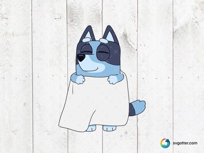 Cozy Bluey, Best for children, best on t-shirt, best to be applied with sublimation
