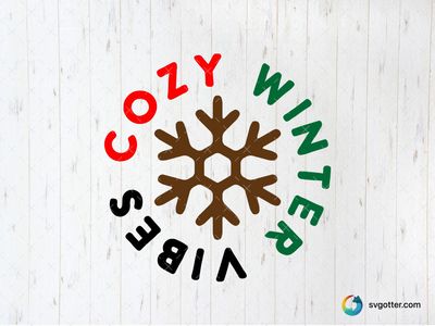 Cozy Winter Snowflake, Best for holiday enthusiast, best on sweatshirt, best to be applied with sublimation