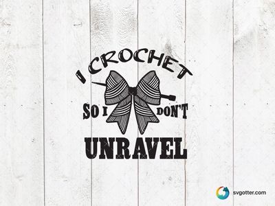 Crochet Enthusiast Design, Best for crafters, best on t-shirt, best to be applied with heat transfer vinyl