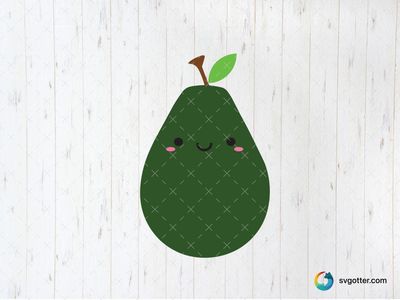 Cute Avocado Keychain, Best for fruit lovers, best on keychain, best to be applied with sublimation