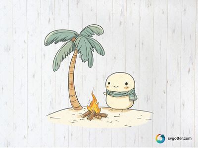 Cute Character by Campfire, Best for child, best on t-shirt, best to be applied with sublimation