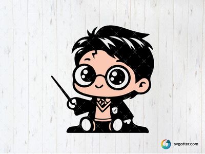 Cute Harry Potter Character, Best for Harry Potter fans, best on t-shirt, best to be applied with sublimation