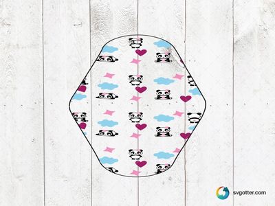 Cute Panda Keychain Design, Best for pet lover, best on keychain, best to be applied with sublimation