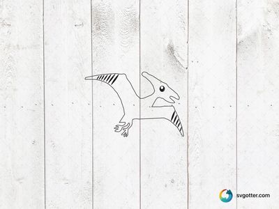 Cute Pterosaur Baby Design, Best for baby, best on baby onesies, best to be applied with sublimation