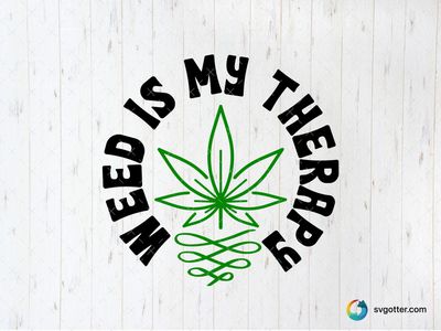 Decorative Cannabis Leaf, Best for activists, best on t-shirt, best to be applied with screen printing