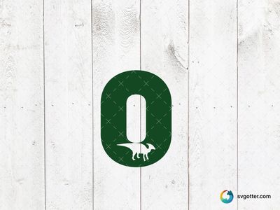 Dinosaur Letter O Design, Best for children, best on t-shirt, best to be applied with heat transfer vinyl