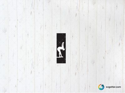 Diver Silhouette, Best for athletes, best on t-shirt, best to be applied with screen printing