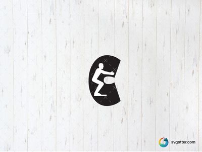 Diving Silhouette, Best for athletes, best on t-shirt, best to be applied with screen printing