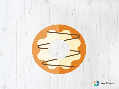 Donut Keychain Design, Best for food lovers, best on keychain, best to be applied with sublimation