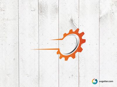 Dynamic Gear Logo, Best for engineer, best on t-shirt, best to be applied with screen printing