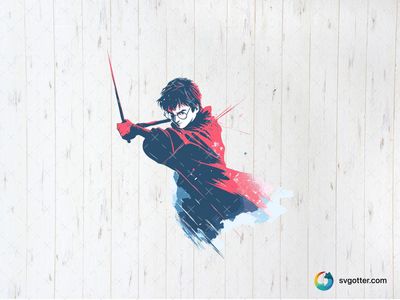 Dynamic Wizarding Action, Best for book lover, best on t-shirt, best to be applied with sublimation