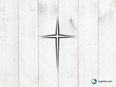 Elegant Cross Design, Best for Christians, best on wall art, best to be applied with engraving