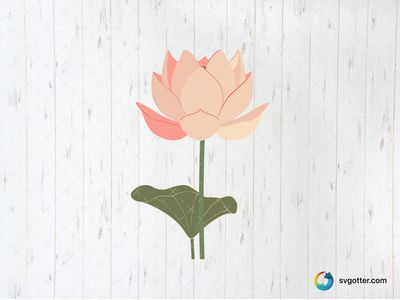 Elegant Lotus Flower, Best for nature lovers, best on wall art, best to be applied with sublimation