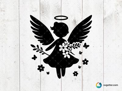 Ethereal Angel Silhouette, Best for spiritual enthusiasts, best on wall art, best to be applied with sublimation