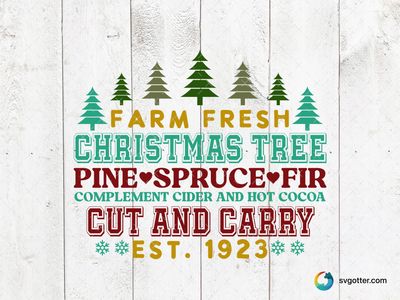 Farm Fresh Christmas Trees, Best for holiday enthusiast, best on wall art, best to be applied with sublimation