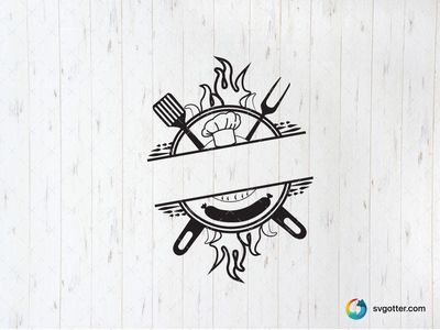 Father's Day BBQ Design, Best for dad, best on apron, best to be applied with heat transfer vinyl