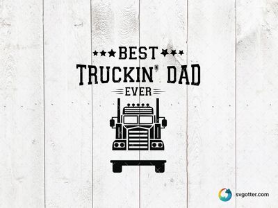 Father's Day Truck Design, Best for dad, best on t-shirt, best to be applied with heat transfer vinyl