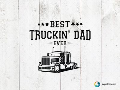 Father's Day Truck Design, Best for dad, best on t-shirt, best to be applied with heat transfer vinyl