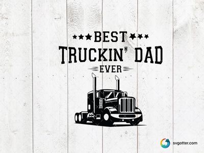 Father's Day Truck Design, Best for dad, best on t-shirt, best to be applied with heat transfer vinyl