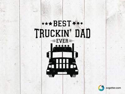 Father's Day Truck Silhouette, Best for dad, best on t-shirt, best to be applied with heat transfer vinyl
