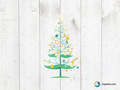 Festive Pine Tree, Best for holiday enthusiast, best on wall art, best to be applied with sublimation