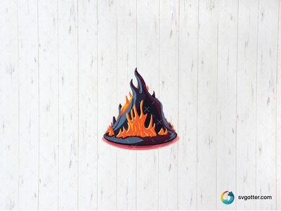 Fiery Space Flame, Best for artist, best on wall art, best to be applied with digital printing