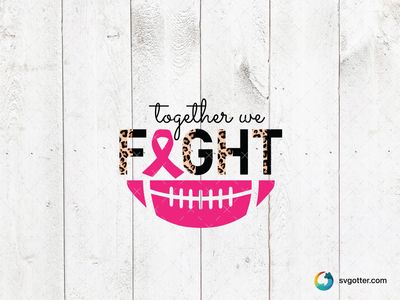 Fight Breast Cancer Awareness Design, Best for activists, best on t-shirt, best to be applied with heat transfer vinyl