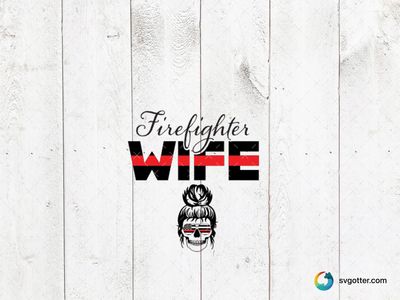 Firefighter Wife Skull Design, Best for wife, best on t-shirt, best to be applied with heat transfer vinyl