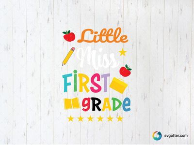 First Grade Bundle Design, Best for students, best on t-shirt, best to be applied with heat transfer vinyl