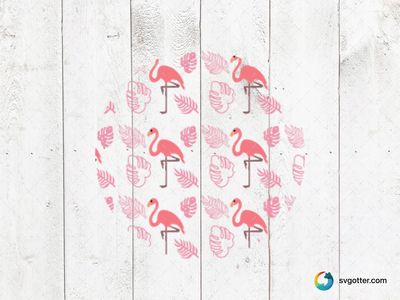 Flamingo Keychain Pattern, Best for travelers, best on keychain, best to be applied with sublimation