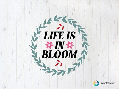 Floral Wreath Design, Best for artists, best on wall art, best to be applied with paper crafting