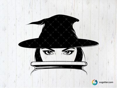 Flying Witch Silhouette, Best for Halloween enthusiasts, best on t-shirt, best to be applied with screen printing