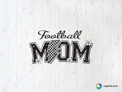 Football Mom Racing Design, Best for mom, best on t-shirt, best to be applied with heat transfer vinyl