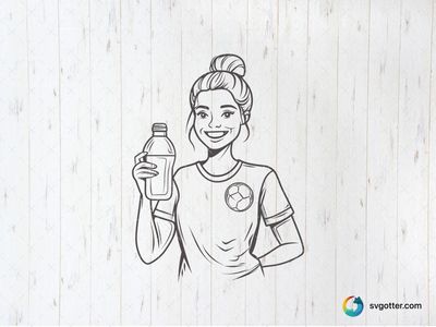 Football Mum Illustration, Best for sports fan, best on t-shirt, best to be applied with heat transfer vinyl