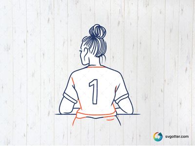 Football Mum Illustration, Best for mom, best on t-shirt, best to be applied with heat transfer vinyl