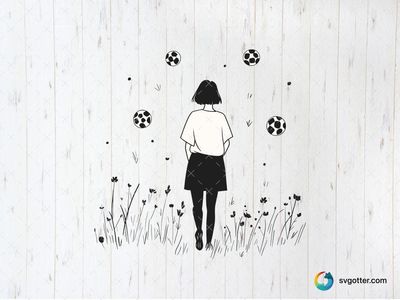 Football Mum Silhouette, Best for sports fan, best on t-shirt, best to be applied with screen printing