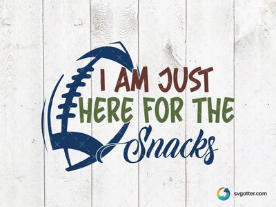 Football Snacks Humor, Best for sports fans, best on t-shirt, best to be applied with heat transfer vinyl
