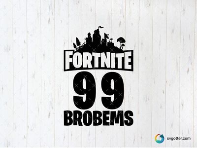 Fortnite Logo Silhouette, Best for gamers, best on t-shirt, best to be applied with screen printing