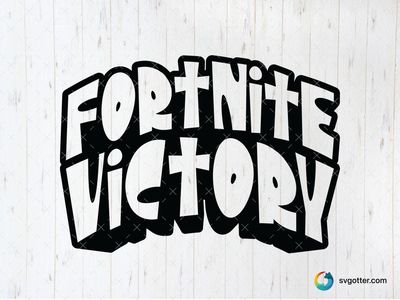 Fortnite Victory Design, Best for gamers, best on t-shirt, best to be applied with screen printing