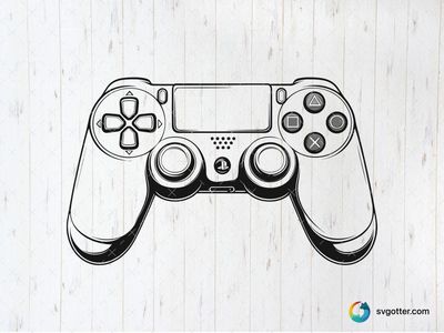 Game Controller Illustration, Best for gamers, best on t-shirt, best to be applied with screen printing