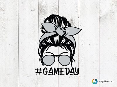 Game Day Football Fan, Best for sports fans, best on t-shirt, best to be applied with heat transfer vinyl