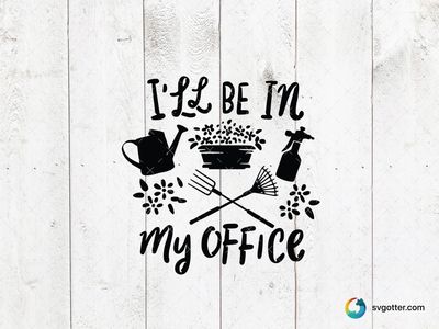 Gardening Office Humor, Best for gardener, best on tote bag, best to be applied with heat transfer vinyl