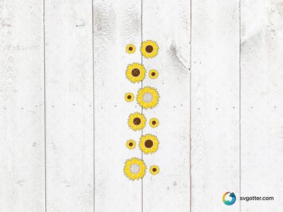 Glitter Sunflowers, Best for gardeners, best on tote bag, best to be applied with sublimation