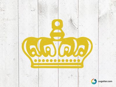 Golden Crown Symbol, Best for royalty enthusiasts, best on t-shirt, best to be applied with screen printing
