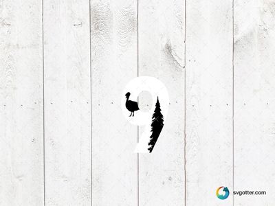 Goose and Tree Silhouette, Best for nature lovers, best on wall art, best to be applied with screen printing