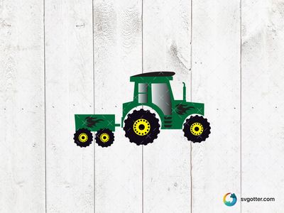 Green Farm Tractor, Best for farmers, best on t-shirt, best to be applied with heat transfer vinyl