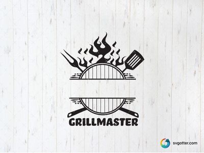Grillmaster BBQ Design, Best for dad, best on t-shirt, best to be applied with heat transfer vinyl